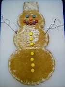 Pečení sněhuláků pro kamarády v Africe